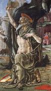 Cosimo Tura Saint Jerome in the Desert oil